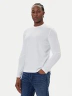 Koszulki męskie - Bugatti Longsleeve 8330-85044D Biały Regular Fit - miniaturka - grafika 1