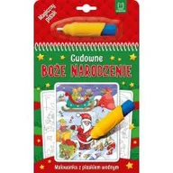 Kolorowanki, wyklejanki - Cudowne Boże Narodzenie. Malowanka z pisakiem w.2 - miniaturka - grafika 1