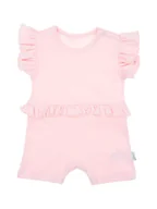 Kombinezony dla dzieci - Dziewczęcy rampers różowy Nicol r.86 - miniaturka - grafika 1