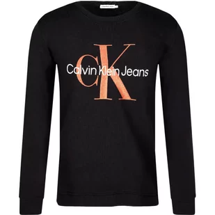 CALVIN KLEIN JEANS Bluza | Regular Fit - Bluzy dla dziewczynek - miniaturka - grafika 1