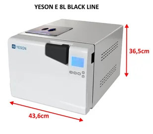 Autoklaw Yeson serii E 8L BLACK LINE LCD - Pozostałe urządzenia kosmetyczne - miniaturka - grafika 11