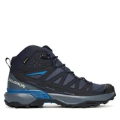 Buty trekkingowe męskie - Trekkingi Salomon X Ultra 360 Mid Gore-Tex L47864800 Granatowy - miniaturka - grafika 1