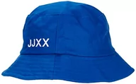 Czapki damskie - Jack&Jones Women's JJXX JXBASIC Bucket HAT SN czapka rybacka dla kobiet, niebieska olita/szczegóły: /małe logo na boku, jeden rozmiar - miniaturka - grafika 1