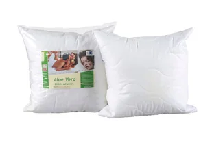 Poduszka antyalergiczna 70x80 Aloe Vera 1,00 kg 100% bawełna wykończona substancją Aloe Vera AMW - Poduszki - miniaturka - grafika 1