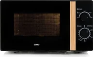 Kuchenki mikrofalowe - DOMO Czarny 700 W 20 L - miniaturka - grafika 1
