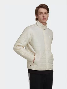 adidas Kurtka puchowa Padded Stand Collar HL9214 Beżowy Standard Fit - Kurtki męskie - miniaturka - grafika 1