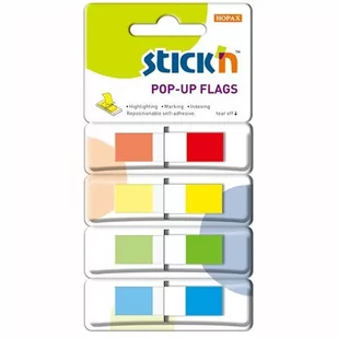 Hopax Zakładki indeksujące w podajniku 45 x 12mm - Artykuły biurowe - miniaturka - grafika 1