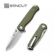 Noże - Nóż składany Sencut Errant Green G10, Satin 9Cr18MoV (S23054B-2) - miniaturka - grafika 1