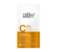 Maseczki do twarzy - L'BIOTICA DERMOMASK EKSPRESOWO ROZŚWIETLAJĄCA MASECZKA DO TWARZY Z WITAMINĄ C 8ML - miniaturka - grafika 1