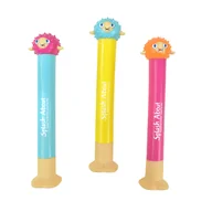 Sprzęt do nurkowania - Pałeczki do nurkowania Splash About Pufferfish Divesticks 3 szt. kolorowe SADSP od 6 lat - miniaturka - grafika 1