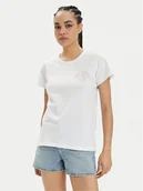 Koszulki i topy damskie - Lee T-Shirt 112350224 Biały Slim Fit - miniaturka - grafika 1