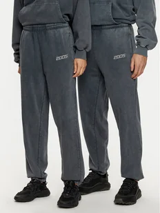 2005 Spodnie dresowe Unisex Pure Szary Relaxed Fit - Spodnie sportowe męskie - miniaturka - grafika 1