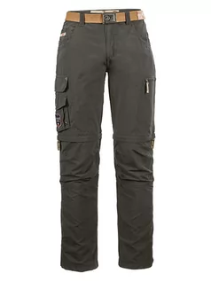 Spodnie sportowe męskie - Killtec Spodnie funkcyjne Zipp-Off "Garrison" w kolorze khaki - grafika 1