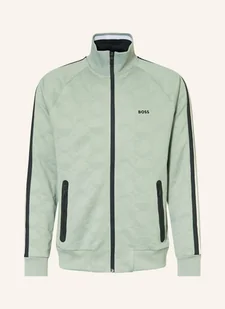 Boss Bluza Rozpinana Skarley Z Lampasami gruen - BOSS - Bluzy męskie - miniaturka - grafika 1