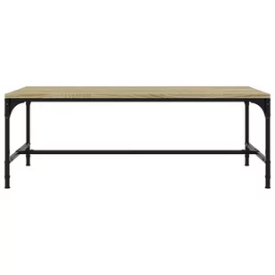 Lumarko Stolik kawowy, dąb sonoma 100x50x35 cm materiał drewnopochodny - Ławy i stoliki kawowe - miniaturka - grafika 5