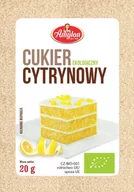 Cukier i słodziki - Amylon CUKIER CYTRYNOWY BIO 20 g - - miniaturka - grafika 1