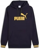Bluzy męskie - PUMA bluza United hoodie r.XXL GRANATOWA - miniaturka - grafika 1