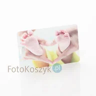 Pendrive - Pendrive Karta Kredytowa Serce Kolor (do wyboru pojemność 2-32 GB) - miniaturka - grafika 1