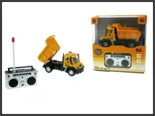 Kolekcjonerskie modele pojazdów - Wywrotka na radio 12,5cm światło dźwięk 27MHz 6159J1 - miniaturka - grafika 1