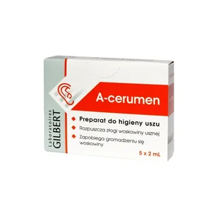 Laboratoires Gilbert A-Cerumen 4 szt. - Wzrok i słuch - miniaturka - grafika 1