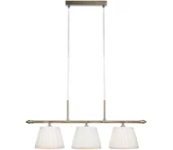 Lampy sufitowe - Markslöjd 108975 - Żyrandol na lince OXFORD 3xE14/40W/230V mosiądz/biały - miniaturka - grafika 1