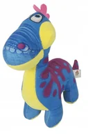 Maskotki i pluszaki - Pluszowy Dinozaur Plamisty 26 CM Niebiesko-Fioletowy - miniaturka - grafika 1