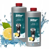 Pozostałe urządzenia kosmetyczne - 2x Sillar płyn wkład do czyszczenia głowic golarek maszynek ostrzy cytryna 1l - miniaturka - grafika 1