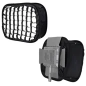 Statywy fotograficzne - Softbox Mitoya Prostokątny 37X45Cm Na Lampę Led Z Gridem - miniaturka - grafika 1