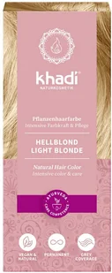 Khadi Naturalna Henna Kolor Jasny Blond 100g - Akcesoria i kosmetyki do stylizacji brwi - miniaturka - grafika 1