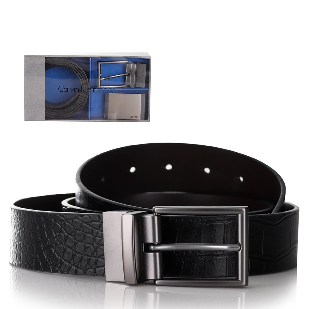 Pasek Calvin Klein obrotowe klamry HC0337b5700227/2 ST