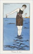Plakaty - Mme Ida Rubinstein dans "La Dame aux Camélias", George Barbier - plakat 30x40 cm - miniaturka - grafika 1