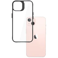 Etui i futerały do telefonów - Etui 3MK Satin Armor Case+ do Apple iPhone 14 Przezroczysto-czarny - miniaturka - grafika 1