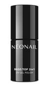 Kosmetyki do stylizacji włosów - NeoNail NeoNail Base&amp;Top baza i top 2w1 7,2ml - miniaturka - grafika 1