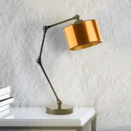 Lampy stojące - Czarna lampka nocna w stylu loft ASMARA MIRROR - miniaturka - grafika 1