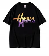 Koszulki męskie - KOSZULKA Z NADRUKIEM MĘSKA ŚMIESZNA T-SHIRT HANNAH MONTANA r. L #3 - miniaturka - grafika 1