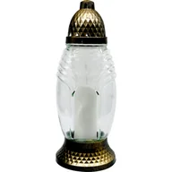 Lampiony i znicze - Znicz LA 534 11,5 x 29 cm 33 h 110 g mix - miniaturka - grafika 1