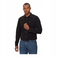 Koszule męskie - Guess Koszula Męska Gj Ls Slim Pocket Sh Czarna R. Xl - miniaturka - grafika 1