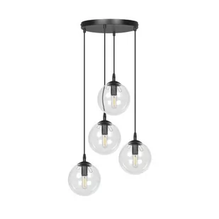 Emibig COSMO 4 BL PREMIUM TRANSPARENT 711/4PREM lampa wisząca 4x40W/E14 IP20 711/4PREM - Lampy sufitowe - miniaturka - grafika 1