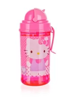 Bidony dla dzieci - Butelka Ze Słomką 350Ml Hello - miniaturka - grafika 1