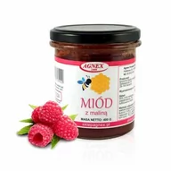 Miód - Miód z maliną 400g - miniaturka - grafika 1