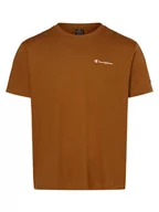 Koszulki męskie - Champion - T-shirt męski, beżowy - miniaturka - grafika 1