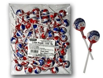 Lizak Cojak Cola worek 50szt W Cenie!!!