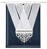 Firany - PANEL AŻUROWY DEKORACYJNY 120x160 Firana gotowa PANELE do salonu kuchni - miniaturka - grafika 1