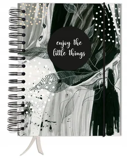 Bullet Journal 180 Stron Notatnik Pamiętnik A5+ Kropki Wzory - Planery - miniaturka - grafika 1