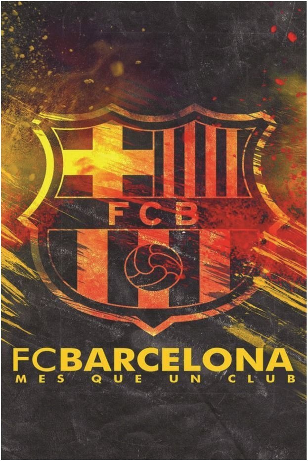 PUZZLE FC Barcelona Godło Klubu Herb + IMIĘ Pudełko 120 el.