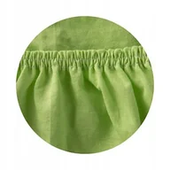 Prześcieradła dla dzieci - Prześcieradło Jersey Do Łóżeczka 160X80 Bawełna - Zielony - miniaturka - grafika 1