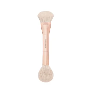 PATRICK TA Dual-Ended Blush Brush| Dwustronny pędzel do apliakcji różu - Pędzle do makijażu - miniaturka - grafika 1