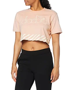 Diadora damska L. TOP BARRA, Rosa fumo, mała - Koszulki i topy damskie - miniaturka - grafika 1