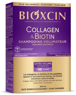 Bioxcin Collagen&Biotin Szampon dodający włosom objętości - Szampony do włosów - miniaturka - grafika 1