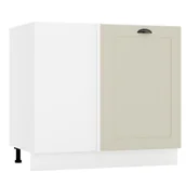 Szafki kuchenne - Szafka kuchenna narożna 90 ADELE DNP P/L beżowy mat - miniaturka - grafika 1